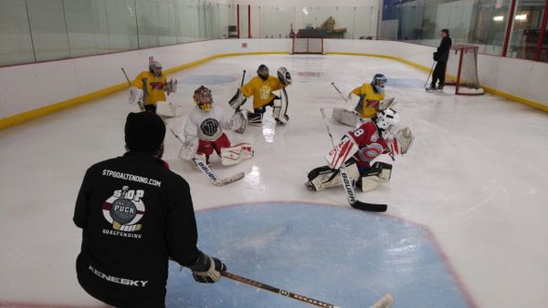 Goalie Drill - Phantom Glove Saves