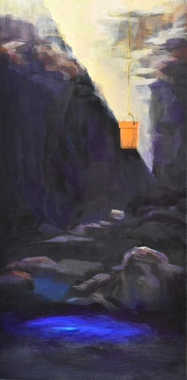 a deep well reaching the sweet water