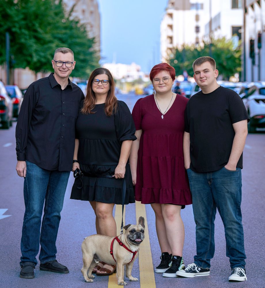 Matt, Julie, Kaitlynn, Trinten, and Taco
