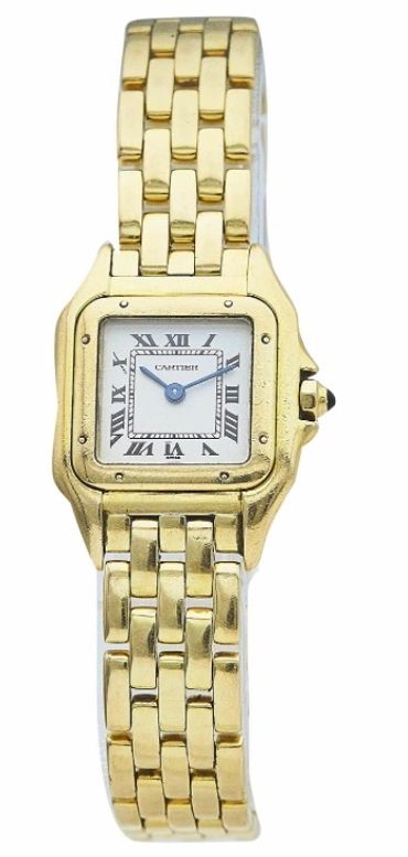 Our jewelry buyers and jewelry appraisers brokered this Cartier watch.