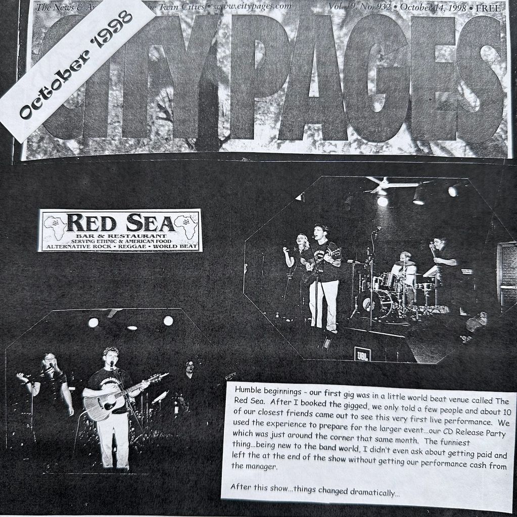 Bug Candy performs at The Red Sea in Minneapolis 1998