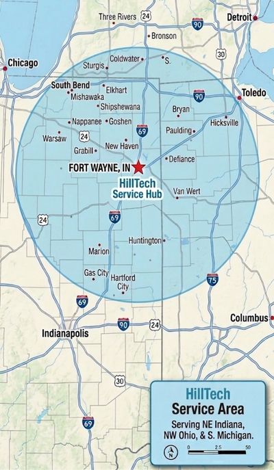 Commercial Refrigeration and Kitchen EquipmentRepair Fort Wayne Service Area