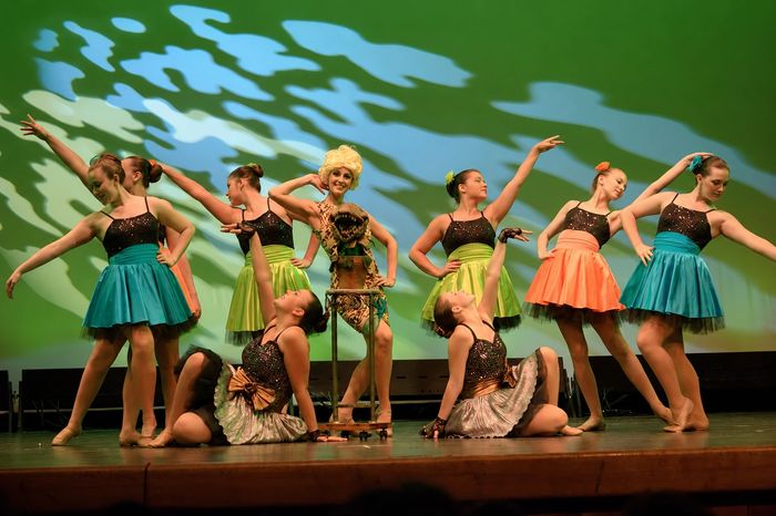 group of dancers. musical theater dance class. pizzazz dance center newfield new jersey