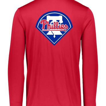 Phillies quarter zip pullover for golf outing