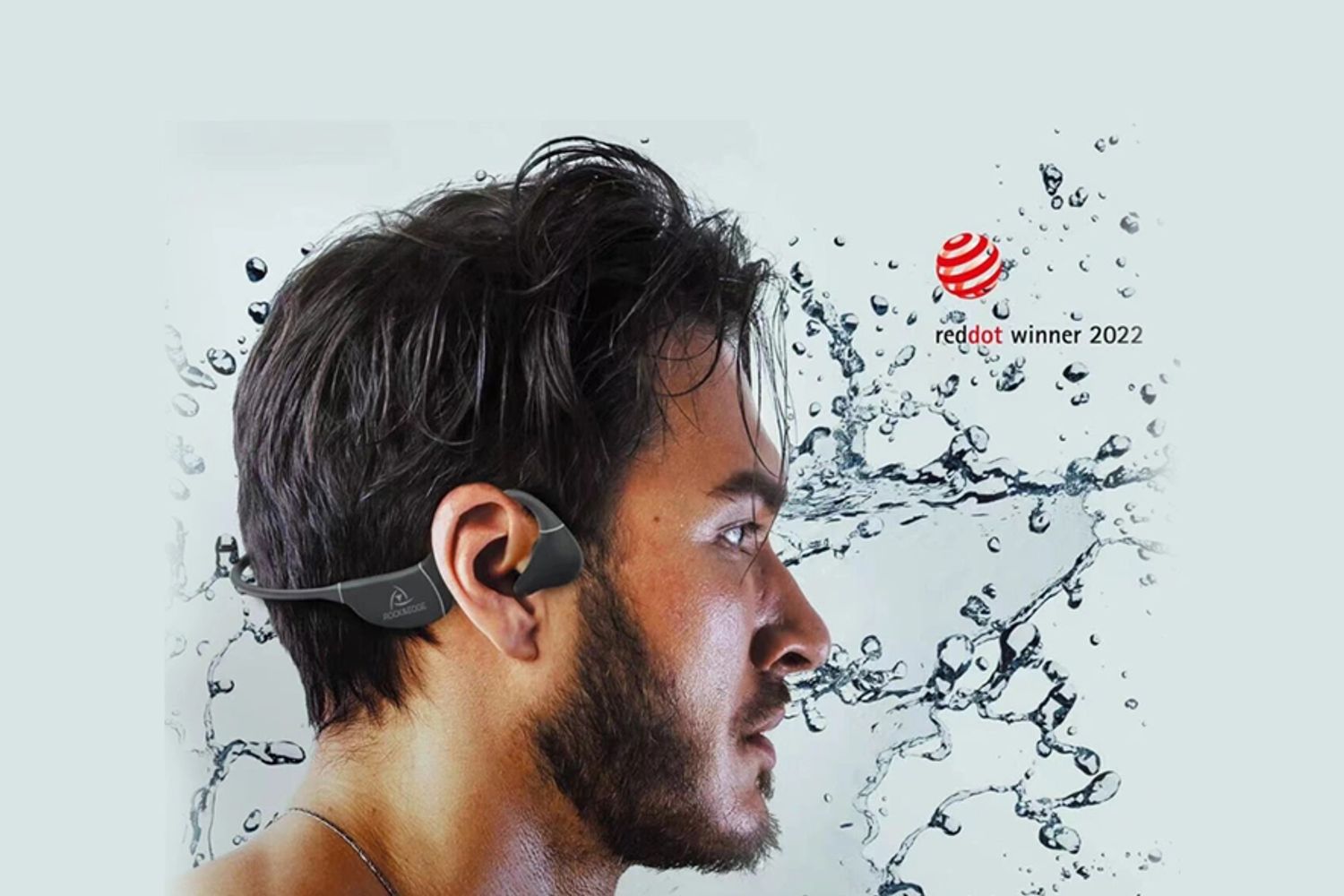 Bone Conduction Headphones induction 5.3 Open Ear Headphones IPx5 Waterproof
