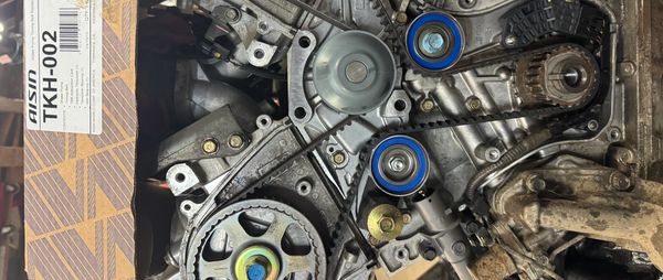 J35 Timing belt installation