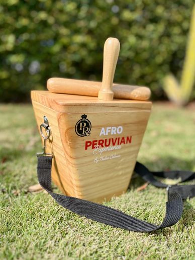 Afro-Peruvian rhythmic box. Price" $85.00