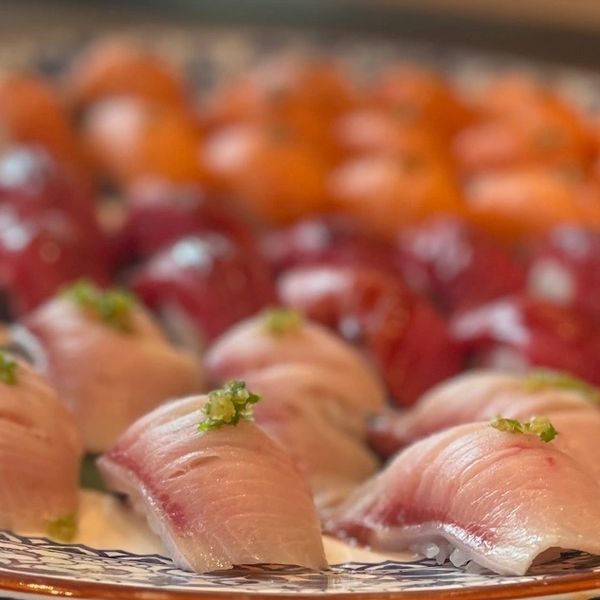 omakase style nigiri sushi party platter