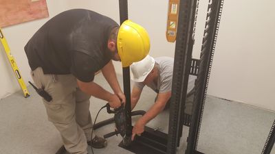 Installing Computer Rack