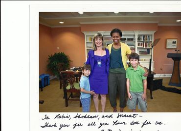 My last day of work for First Lady Michelle Obama with Marat and Shokhan, photo credit: Official Whi