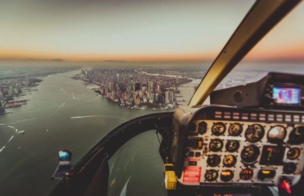 Helicopter charter service offering stunning views of Washington DC