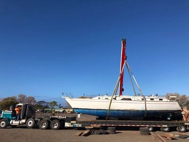 Lahaina Sailboat disposal
