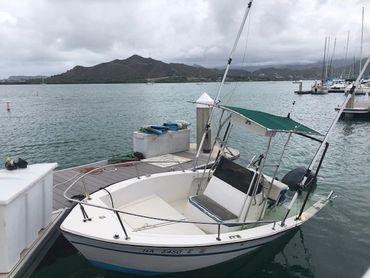 Kaneohe power boat salvage