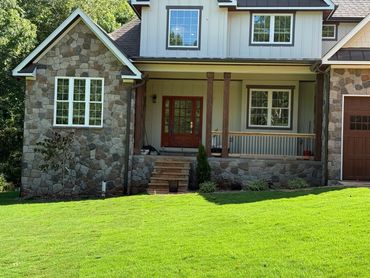 new construction landscaping with sod