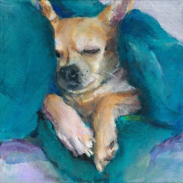 Chihuahua Painting