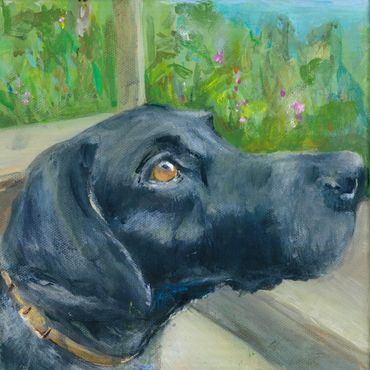German Shorthaired Pointer Painting