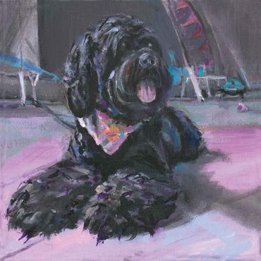 Cockapoo Painting