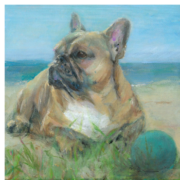 French Bulldog Painting