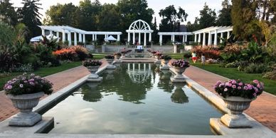 Historic Lakeside park in Fort Wayne, Indiana