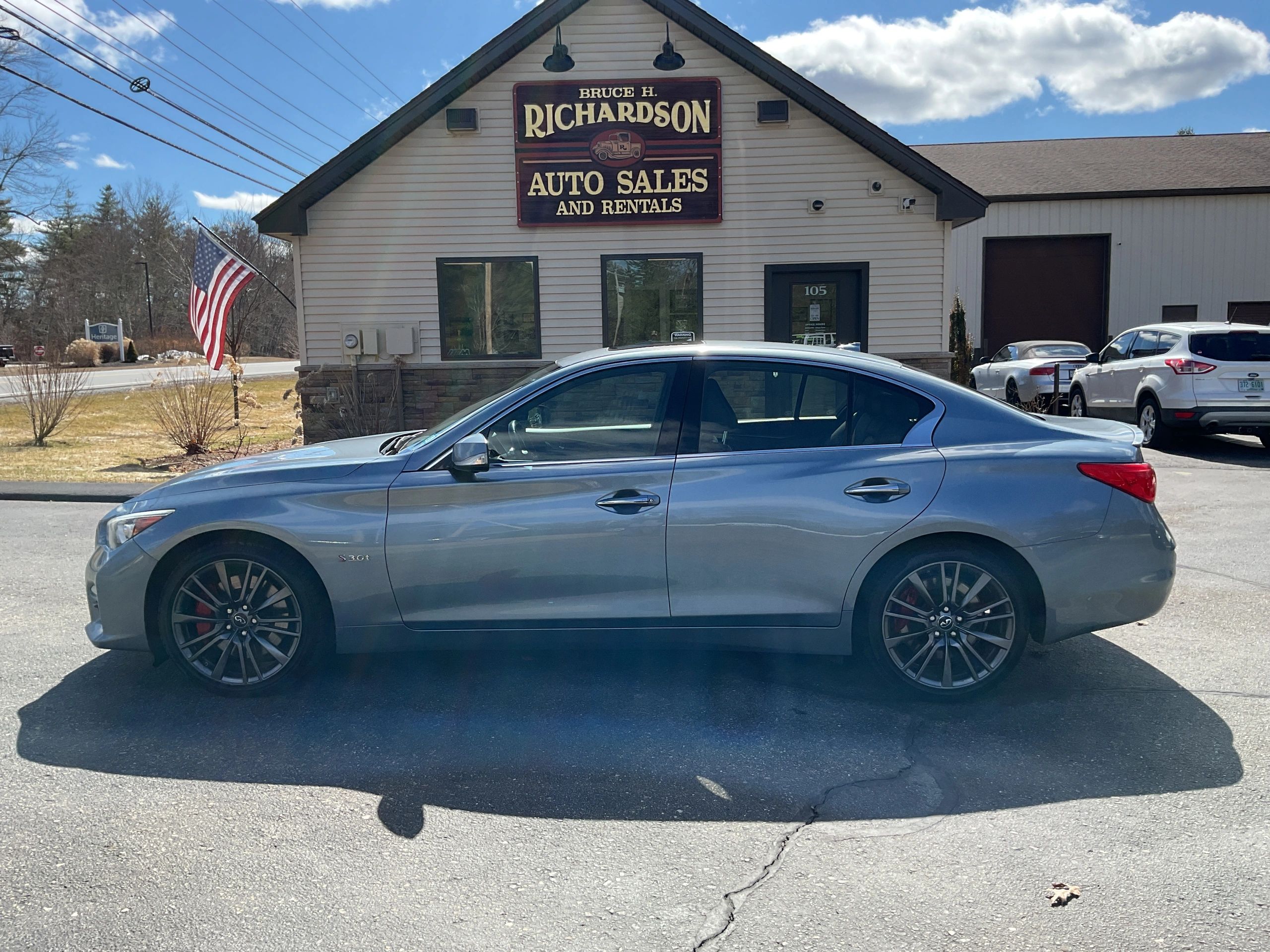 2017 INFINITI Q50 Red Sport 400 AWD's photo
