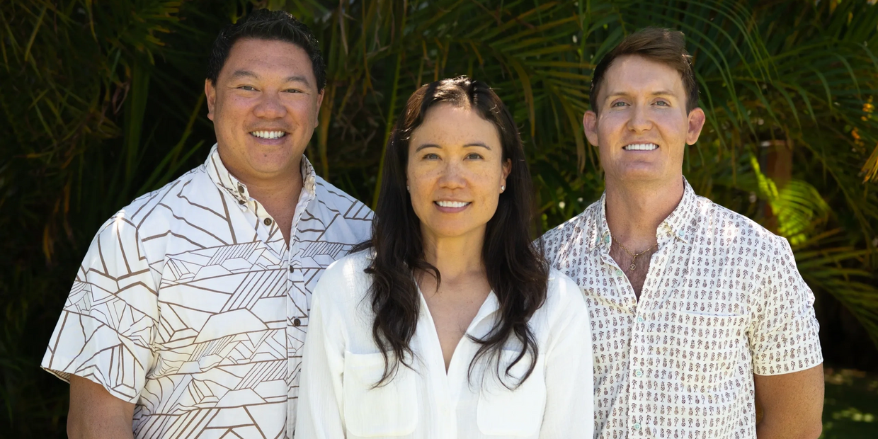 Kris Hui, Aimee Hui and Jaguar Clement