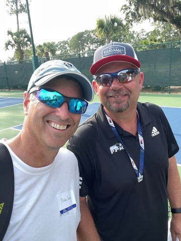 the pickleball realtor getting certified by PPR, professional pickleball registry