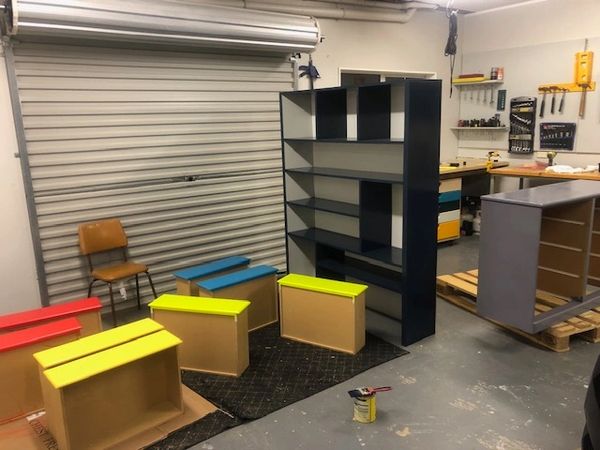 Carpentry and paint workshop