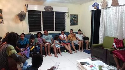 Deamer Family and Bahá'í  in Port Vila, Vanuatu April, 2002