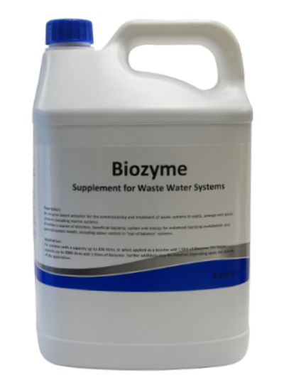 Enzyme supplement for waste water systems and septics