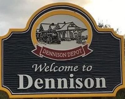 Welcome to Dennison sign