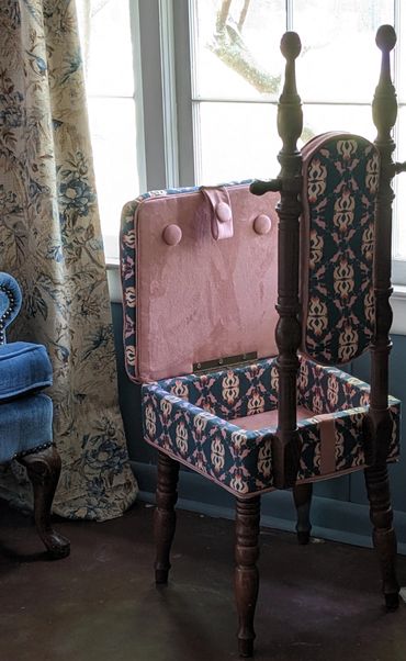 Fox and Hare storage chair