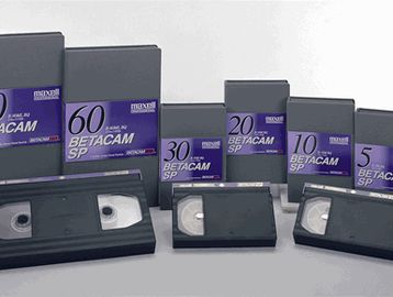 transfer betacam SP, betacam digital and more to dvd, flash drive download