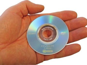 transfer mini dvd to DVD or jump drive