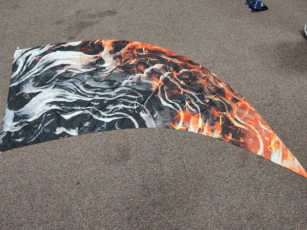 Swing flag; $40 each. Please contact us for availability.