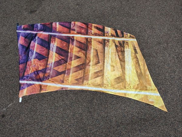 Train track flag: $15 each. Please contact us for availability.