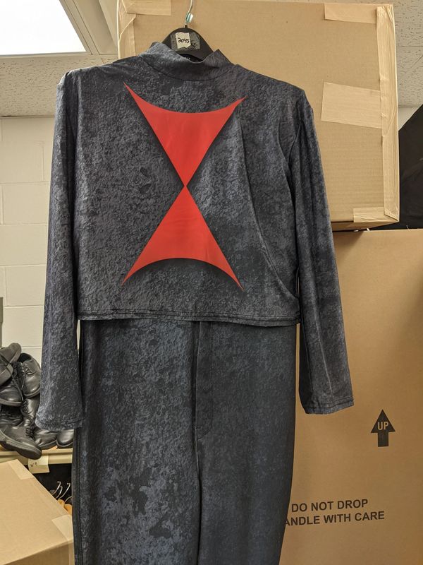 Spider Show Drum Major Costume. Includes: shirt, pants, and cape. Three available. $40 each.