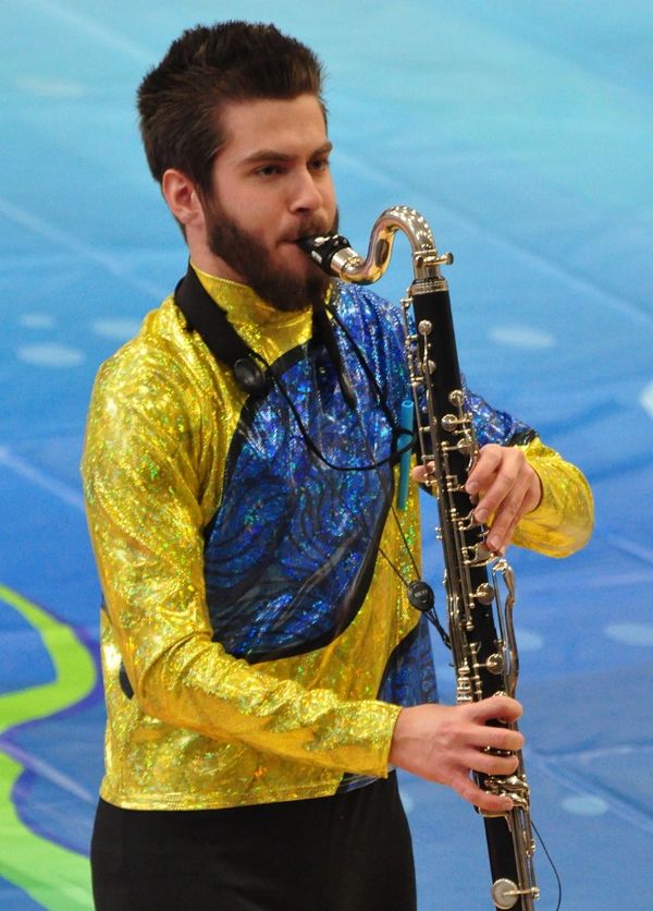 Blue & Yellow Sequined Tops: $30 each.
