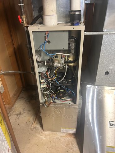 Furnace repair.
