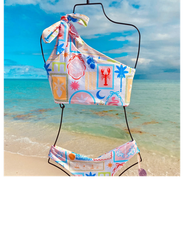 Bikini terrazas, traje de baño