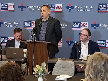 Shannon Burs, Dr. William Merrit and Dr. Felix Luyre talk stem cells at Healthy America Park Utah -
