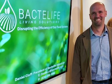 Daniel Cluff presents game changing technology at at Healthy America Park City Utah - MAHA National