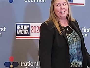 Candace Whitesell presents at at Healthy America Cleveland- MAHA National Conference