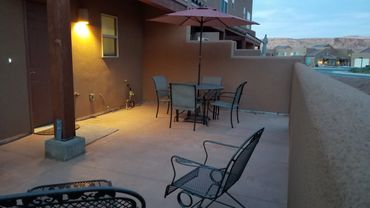 Great Patio for relaxing!