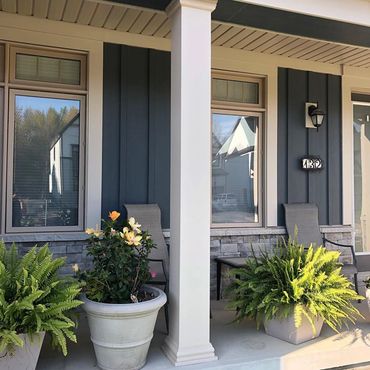 Front porch panel siding, Collingwood