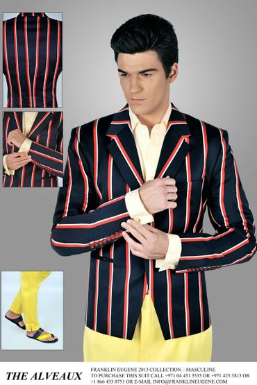 stripe suit