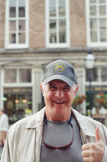 Sunshine Storytelling film photo of a man in Charleston, South Carolina