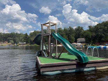 Slides on a Floating Raft