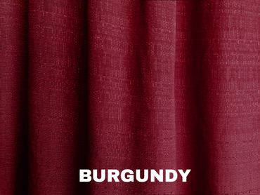 BURGUNDY Rental Drape