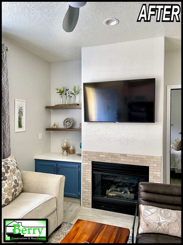 Fireplace Facelift, Fireplace Remodel