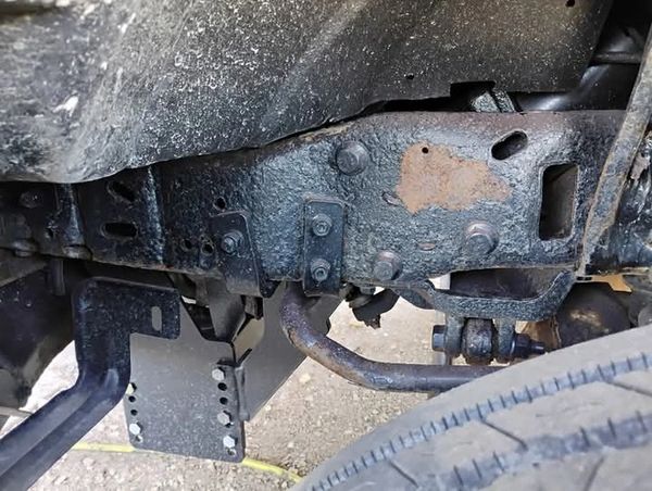 Before scale rust removal